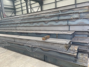 高頻焊接H型鋼打孔切角焊筋板